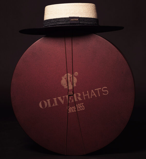 Caja para sombrero.