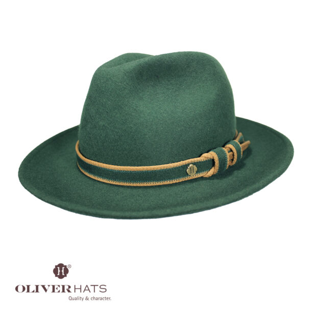 Mascota lana 120g impermeable en color verde loden cinta Jasper.